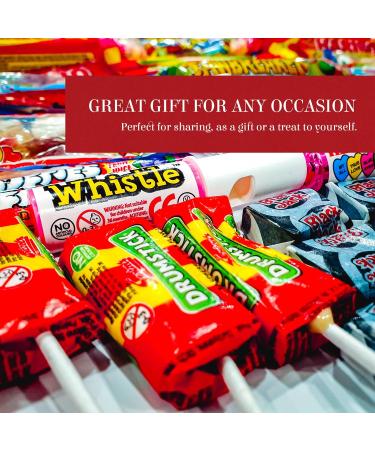 The Little Sweet Shop Minimalist Gold Label Retro Sweets Hamper: Premium Gift Box Packed with a variety of Old-Fashioned Candy for Birthdays Christmas Get Well Soon for Him for Her Boys & Girls - Buy Online on GoSupps.com