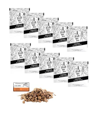 10 x Pectolase 5g/25L + Copeaux de Ch ne Fran ais 20g - Enzyme Pectolytique Pectoenzyme Pectine Enzyme aux fruits et au vin de mo t Spirit Ferm
