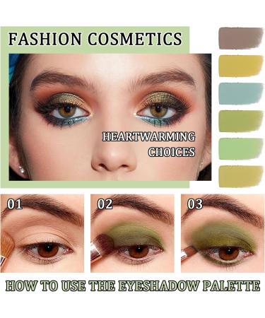 9 Colors Matte Colorful Eyeshadow Makeup Palette Waterproof Shimmer Eye Shadow Makeup Palette Highly Pigmented Long Lasting Nude Glitter Eyeshadow Palette for Women - Buy Online on GoSupps.com