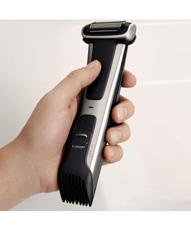 Philips Bodygroom Series 7000 BG7025/15 Showerproof Body Groomer - Black 2 Piece Set - Buy Online on GoSupps.com
