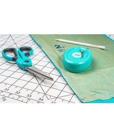 SINGER 00561 ProSeries 8-1/2-Inch Heavy Duty Bent Sewing Scissors - Teal - Buy Online on GoSupps.com