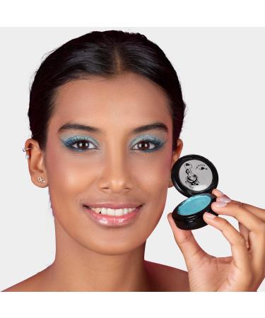 Impala Eye Shadow Compact - Long-Lasting High Pigmentation in Blue-Green (01 Greenish Blue) | Lively Colors & Creamy Texture for Stunning Eyes - Buy Online on GoSupps.com