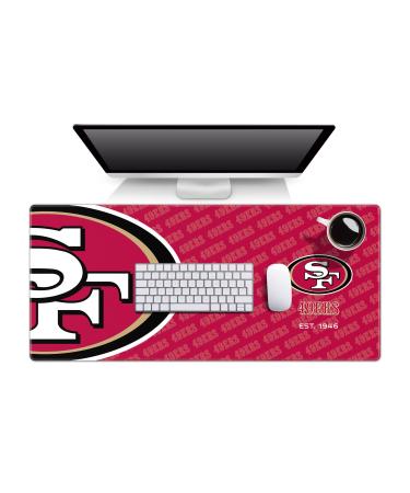 YouTheFan NFL Logo Series Deskpad San Francisco 49ers