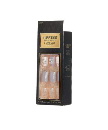 Kiss Impress Press-on Manicure Gel Nails - Sassy Queen - Couture Collection | Pack of 1 - Buy Online on GoSupps.com