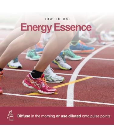 Essential Oil Blend for Energy Focus & Mood by Enhanced Essentials 100% Pure Slow-Distilled|Aromatherapy for Diffuser Massage & Shower|Uplifting Citrus & Mint Notes|1 fl oz (30 ml) Energy Essence - Buy Online on GoSupps.com