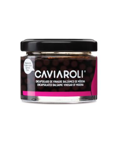 Caviaroli - Pearls of Balsamic Vinegar - Gourmet Vinegar in Caviar Form from Modena for Dressing or Garnish - 50 g - Buy Online on GoSupps.com