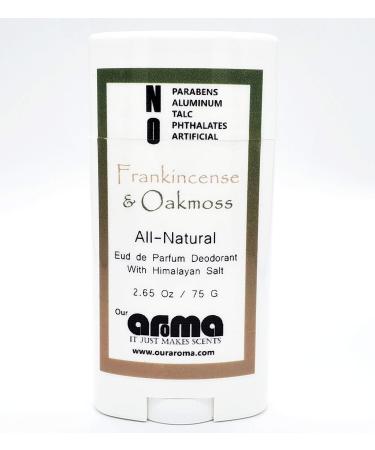 Aroma Frankincense and Oakmoss 2.5 Oz Deodorant