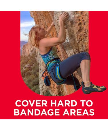 Band-Aid Skin-Flex Adhesive Bandages - 25 Count Pack - Flexible, Sterile Bandages for Minor Cuts, Scrapes, and Burns - Ideal for Fingers, Hands, and Knees - Buy Online on GoSupps.com