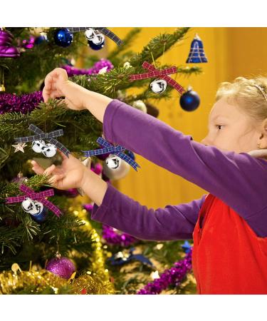Augshy 120 Pcs 1 Inch Christmas Silver Jingle Bells - Festive Decorative Ornaments - Buy Online on GoSupps.com