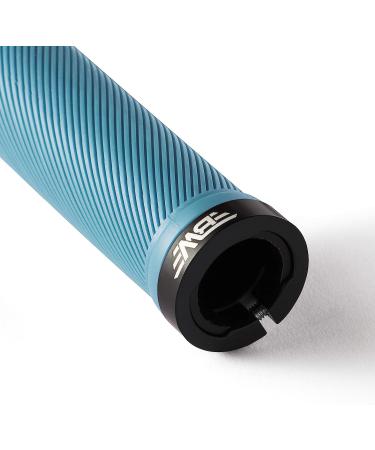 BW Chainline Grips: Dual Lock-On MTB Bike Handlebar Grips in Blue - Buy Online on GoSupps.com
