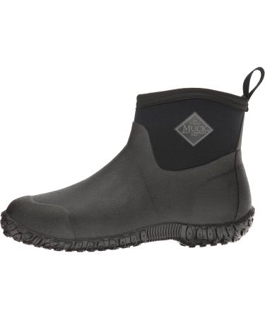 Muckster II Ankle-Height Men's Rubber Garden Boots Size 10 Black - Waterproof and Comfortable - Buy Online on GoSupps.com