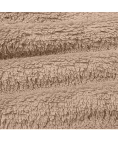 Hanxiulin Women's Oversized Plush Hoodie Jacket - Lightweight Quilted Winter Coat in Beige - Casual Fashion Outerwear - Buy Online on GoSupps.com