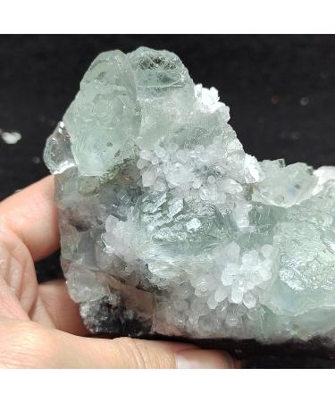 Natural Crystal Rough 331.5gNatural Green Fluorite and Crystal Cluster specimens heal Aura Crystal raw Stone Home Decoration - Buy Online on GoSupps.com