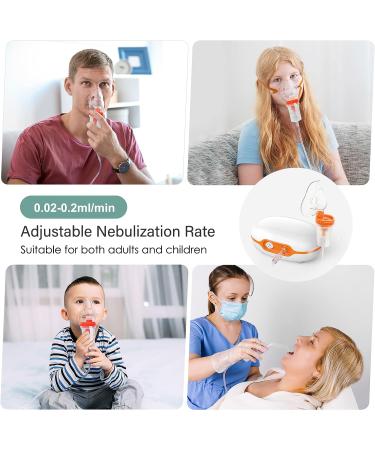 Portable Nebulizer Machine for Adults & Kids | 3 Sizes Mask, Full Accessory Kit | Tiny Mist Compressor | Steam Inhaler - 0707QZJ8 - Buy Online on GoSupps.com