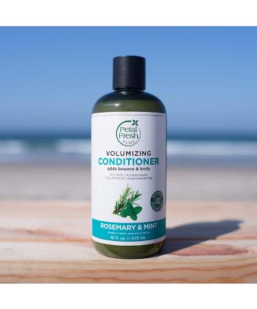 Petal Fresh Pure Volumizing Conditioner - Rosemary & Mint 16 fl oz | Natural Hair Care - Buy Online on GoSupps.com
