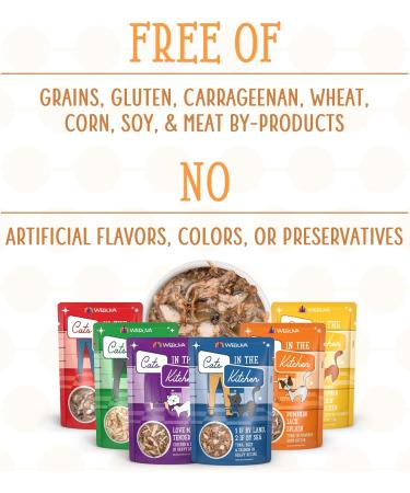 Weruva Cats in the Kitchen Pantry Party Pouch Variety Pack - 3 oz (12 Pack) - Buy Online on GoSupps.com