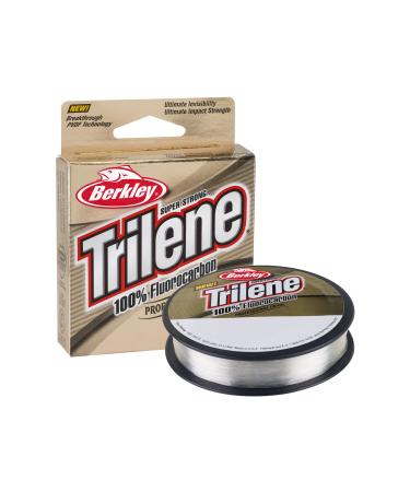 Berkley Trilene 100% Fluorocarbon Fishing Line/Leader Material 110 Yards Clear 10 Pounds
