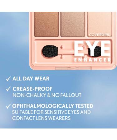 Covergirl Eye Enhancers Eyeshadow Kit - Shimmering Sands | 3 Color Palette for Stunning Looks - International Shipping Available - Buy Online on GoSupps.com