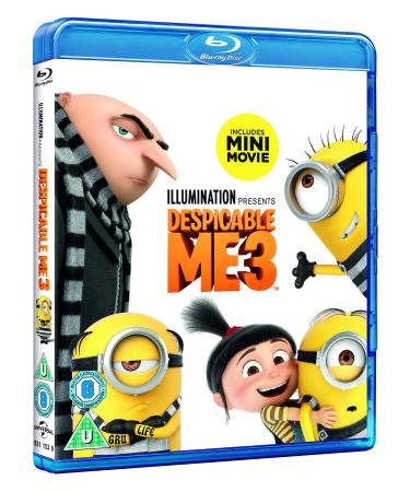 Despicable me 3 Blu-ray 2017