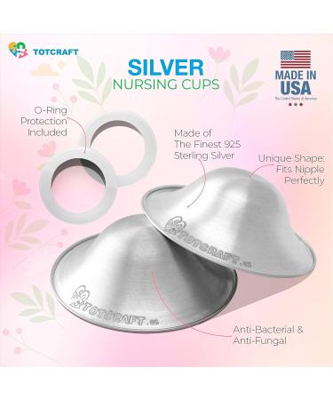 Buy Original Silver Cups XLarge & Large with Cloth - Premium Quality for International Shipping - Buy Online on GoSupps.com
