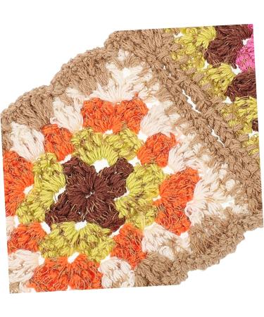 Yardenfun Crocheted Scarf Crochet Headbands Women Hair Accessories Hair Bandanas for Women Hair Scarf Headband Crochet Bandana for Women Handkerchief Headbands for Women Nurse Headbands - Buy Online on GoSupps.com