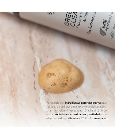  Sekonm cosmetics Anti-aging Green Tea Facial Cleansing Mousse all skin types natural and vegan free of toxins and allergens 150 ml - Buy Online on GoSupps.com