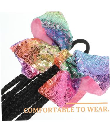 CORHAD Ponytail Beads and Dreadlocks Women Braided Hair Extensions Braiding Hair Braids Hair Extension Bowknot Beaded Ponytail Hair Extensions Ponytail Synthetic Hairpiece Braided Wig 29.00X16.00X5.00CM As Shown 03 - Buy Online on GoSupps.com