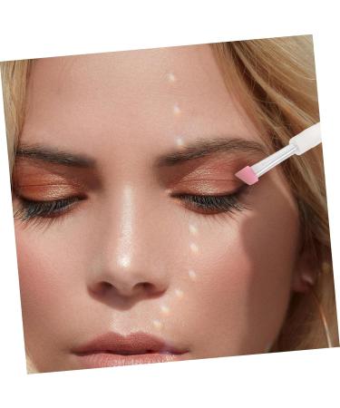 Healeved Perm Mascara Brush Small Eyeshadow Brush Cream Eyeshadow Brush Eye Cream Applicator Silicone - Buy Online on GoSupps.com