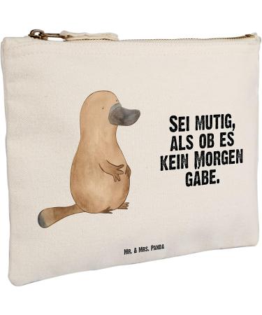 Mr. & Mrs. Panda Size M Makeup Bag - Marine Animal Design Ideal Gift & Cosmetic Case - Buy Online on GoSupps.com