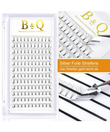 Ready Fan Eyelashes - 3D & 5D Volume Eyelash Extensions (8mm 5D-D-0.10) | International Shipping - Buy Online on GoSupps.com