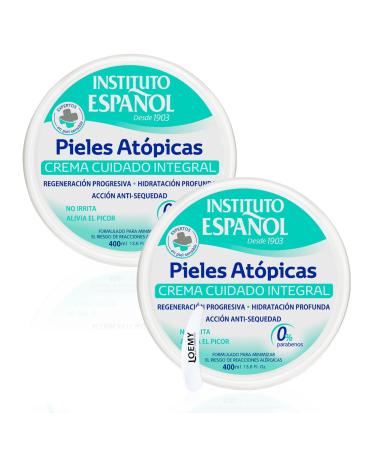 Instituto Espa ol Crema Corporal Moisturizing Cream for Atopic Skin Regenerating Intensive Care Cream for Rough Skin Daily Hand Cream to Prevent Dehydration Set 800ml