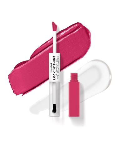 Wet n Wild Megalast Lock 'N' Shine Lip Color + Gloss Lipstick Irresistable
