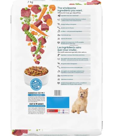 Beneful IncrediBites Dry Dog Food for Small Dogs Real Beef - 7 kg Bag - Buy Online on GoSupps.com