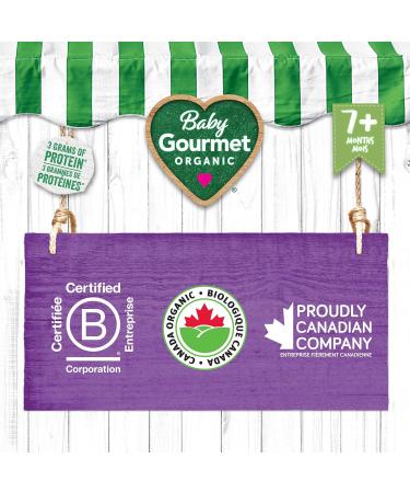 Baby Gourmet Organic Meals - Chicken Minestrone - Non-GMO BPA-Free No Added Sugar Or Salt No Fillers Or Thickeners 128ml - 16 Pack - Buy Online on GoSupps.com