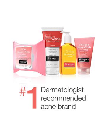 Neutrogena Oil-Free Acne Face Scrub with 2% Salicylic Acid - Prevent Breakouts and Exfoliate with Daily Acne Treatment Wash - 4.2 fl. oz - Buy Online on GoSupps.com