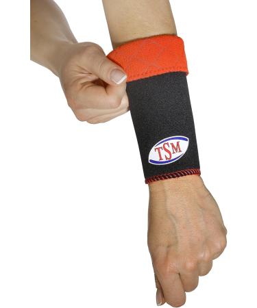 TSM Sports Bandage Forearm Cuff Active - Black M (2111) | Premium Support for Sports & Recovery - Buy Online on GoSupps.com