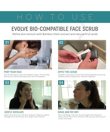 MILAJ Evolve Biocompatible Face Scrub - Charcoal & Cherry Water Exfoliator | Cleanse Pores & Even Skin Tone | 2fl oz | International Shipping Available - Buy Online on GoSupps.com