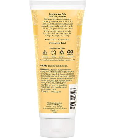 Burt's Bees Hemp Seed Oil Body Lotion for Dry Skin - 6 oz - Buy Online on GoSupps.com