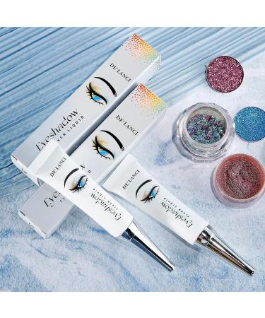 D'LANCI Eyeshadow Primer/Fixer Liquid - Long Lasting Eye Makeup Base for Eyeliner, Mascara, Eyebrow - Restore Dry and Turn Shadow to Liner - No Color - Buy Online on GoSupps.com