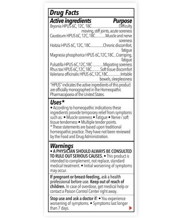 Fibromyalgia Relief for Temporary Relief of Muscle Soreness Discomfort Tenderness Difficulty Moving Joint Pain (3 Pack) - Buy Online on GoSupps.com