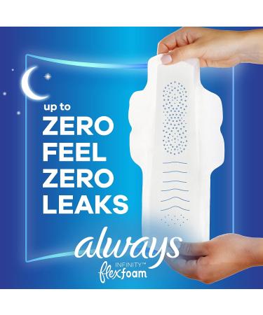 Always Infinity Size 4 Overnight Pads Multipack - 78 Count, Unscented with FlexFoam and Wings - Buy Online on GoSupps.com