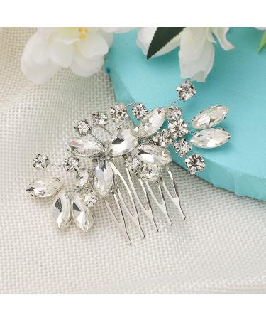 Wedding Hair Comb - Bride Hair Accessories Side Comb Clips for Women - Buy Online on GoSupps.com