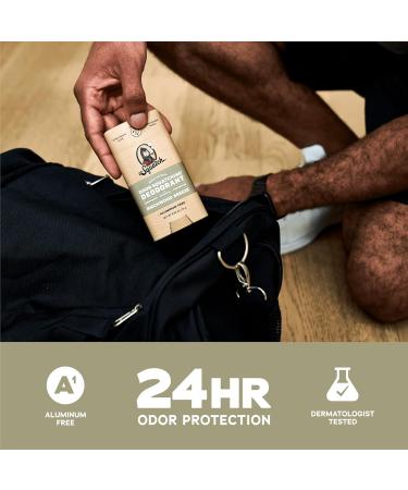 Dr. Squatch Natural Deodorant for Men 3 Pack Birchwood Breeze Odor-Squatching Men's Deodorant Aluminum Free (2.65 oz 3 Pack) - Buy Online on GoSupps.com