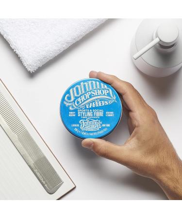Johnny's Chop Shop Sports & Social Fibre Strong Hold Gel Paste with Beeswax - 2.4 oz - Buy Online on GoSupps.com