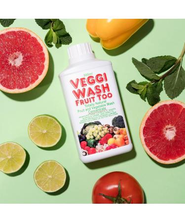 Food Safe Veggi Wash Concentrate 500ml - Natural and Effective Solution - Buy Online on GoSupps.com