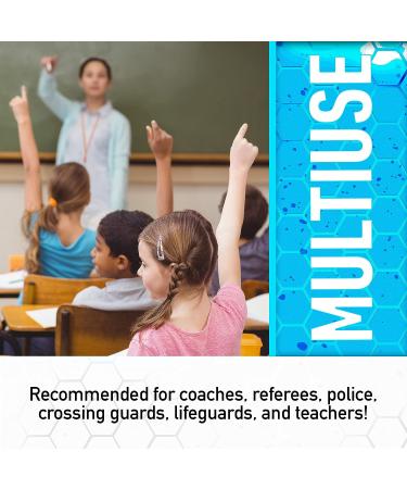 Franklin Sports 3134 Plastic Whistle with Lanyard - Assorted Colors - Buy Online on GoSupps.com