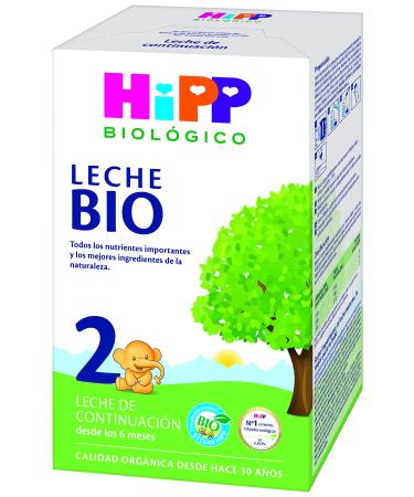 HiPP HiPP Organic 2 - Organic baby milk - 600 g - Organic milk for babies from 6 to 12 months - Contains lactose omega-3 vitamin