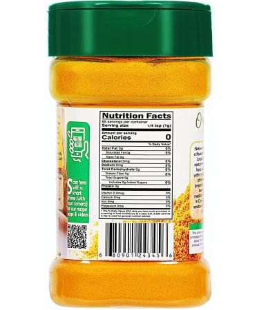 Rani Organic Turmeric (Haldi) Root Powder Spice - High Curcumin Content - 3oz PET Jar | USDA Certified Organic | Vegan, Gluten Friendly, NON-GMO - Indian Origin - Buy Online on GoSupps.com