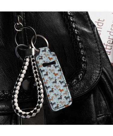 Lip Balm Keyring for Women and Girls Dachshund legs - Buy Online on GoSupps.com