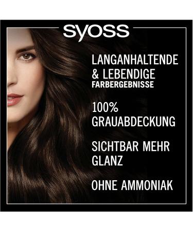 Syoss Oleo Intense 4-86 Chocolate Brown Hair Color - Ammonia-Free Permanent Color & Nourishing Oil (115 ml) | International Shipping Available - Buy Online on GoSupps.com